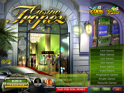 Casino Tropez Lobby